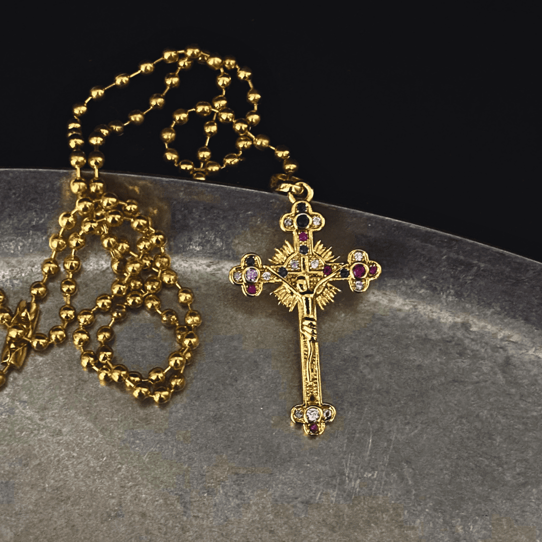 Gold Cross Necklace