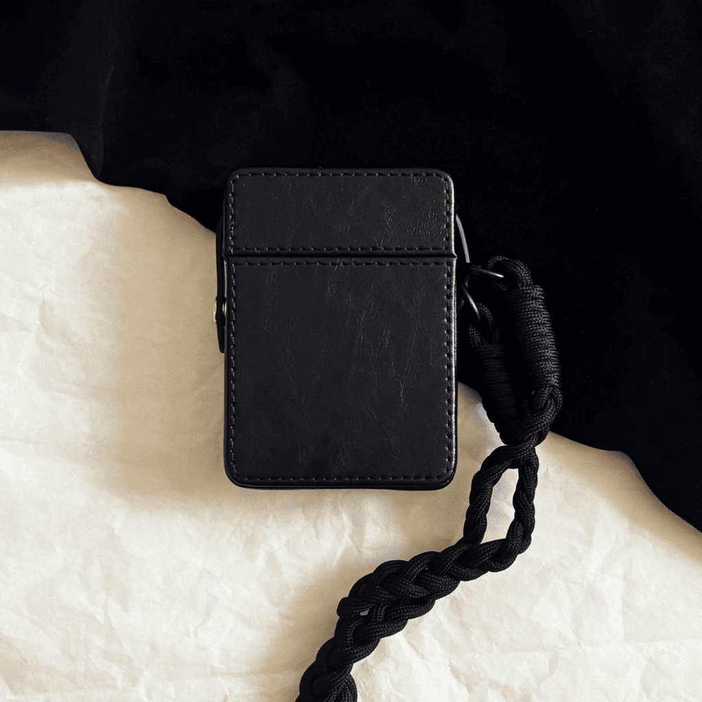 Gothic Cross Leather Cigarette Case