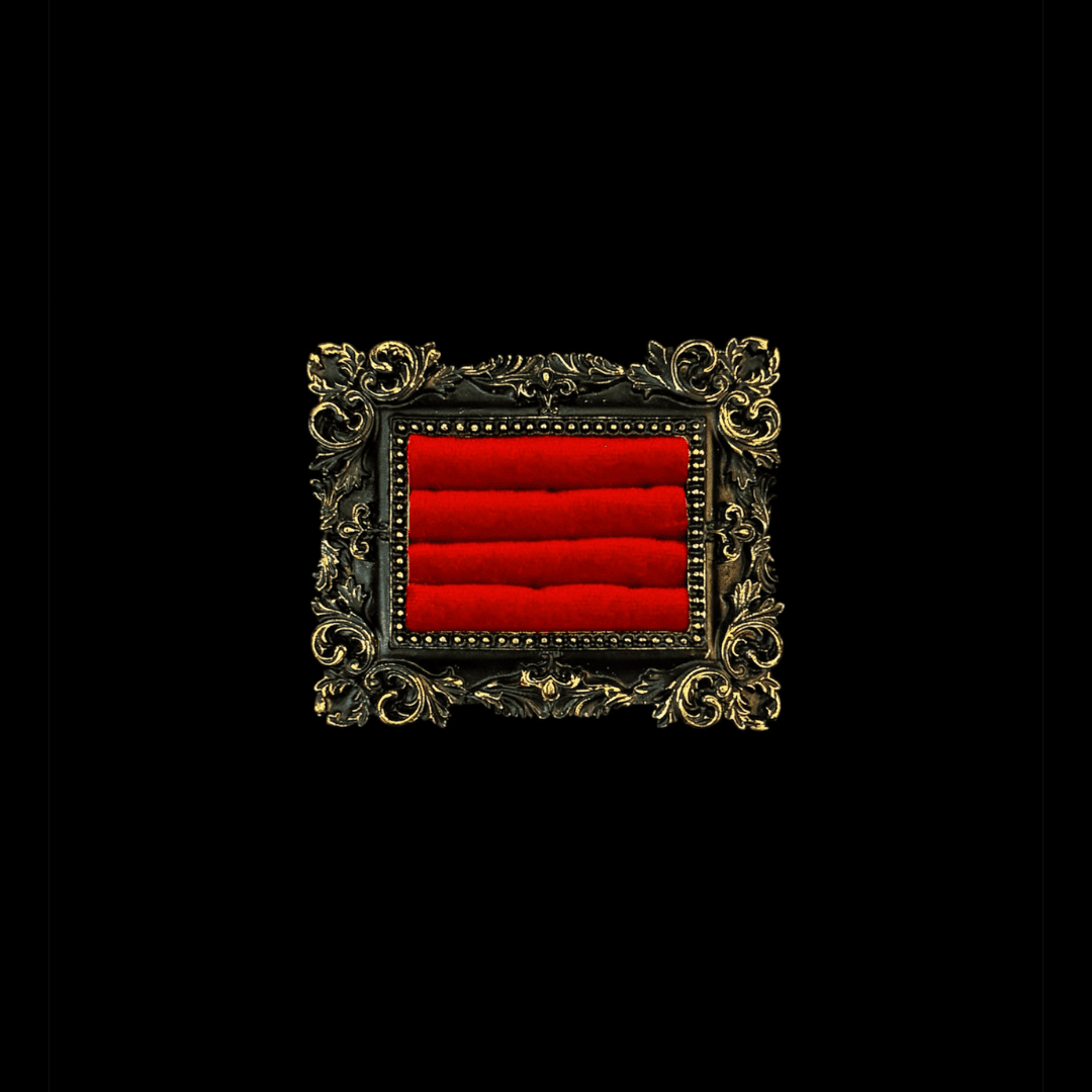 Vintage Baroque Jewelry Frame