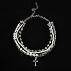 Pearl Cross Necklace