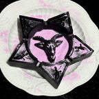 Black Goat Pentagram Ashtray 