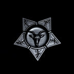Black Goat Pentagram Ashtray 