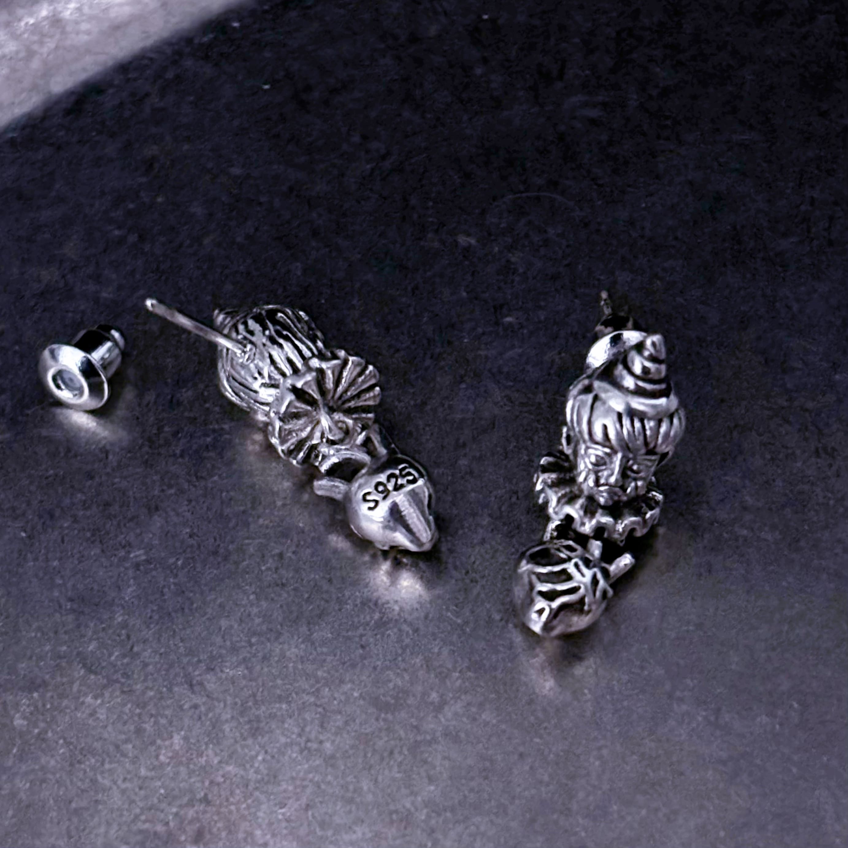 Jester & Heart Earrings