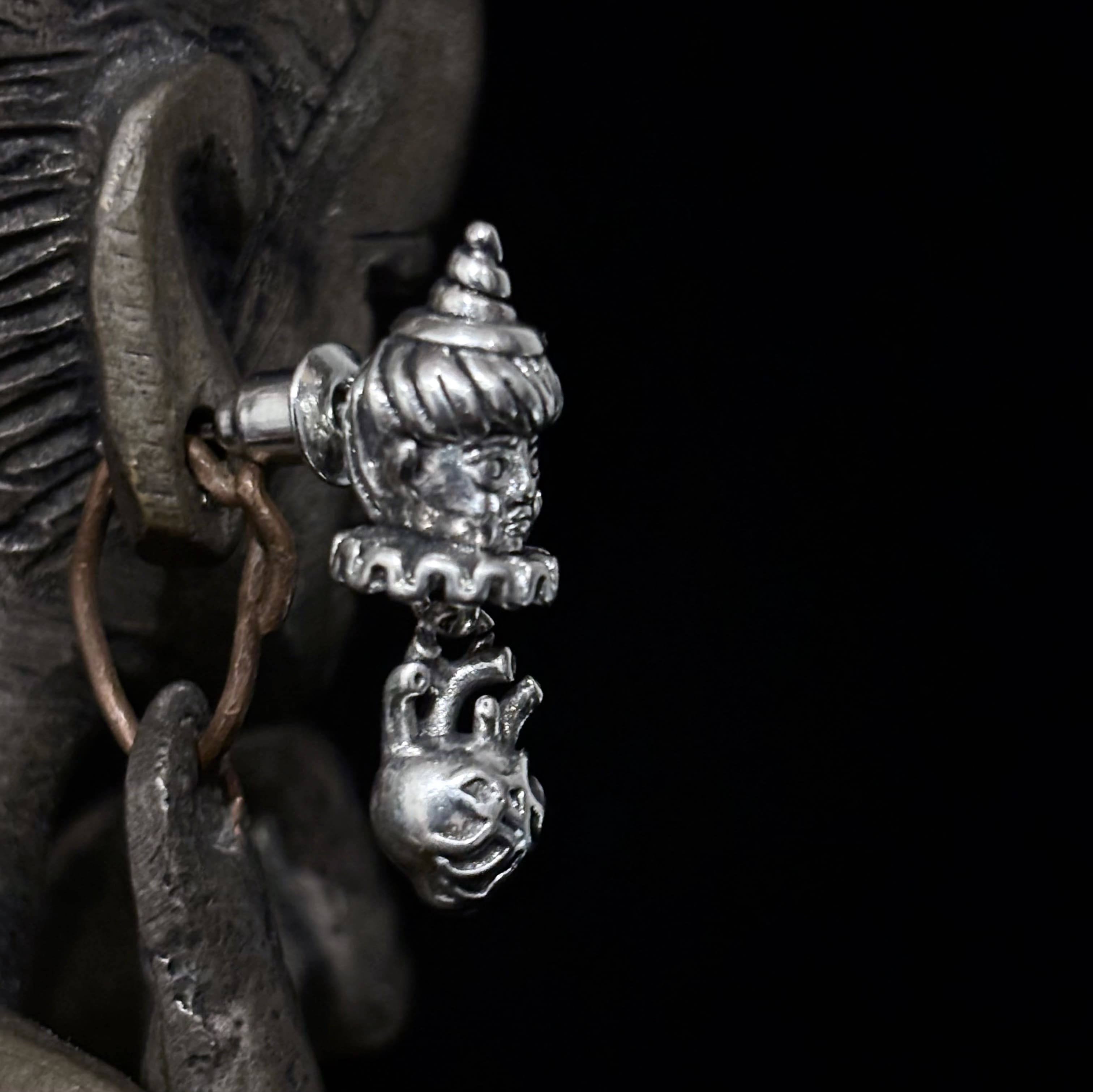 Jester & Heart Earrings