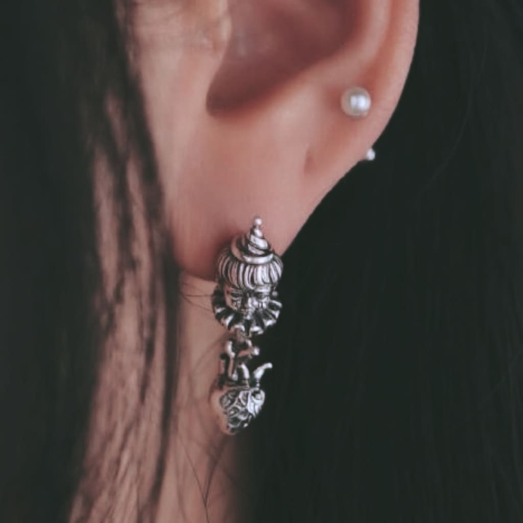 Jester & Heart Earrings
