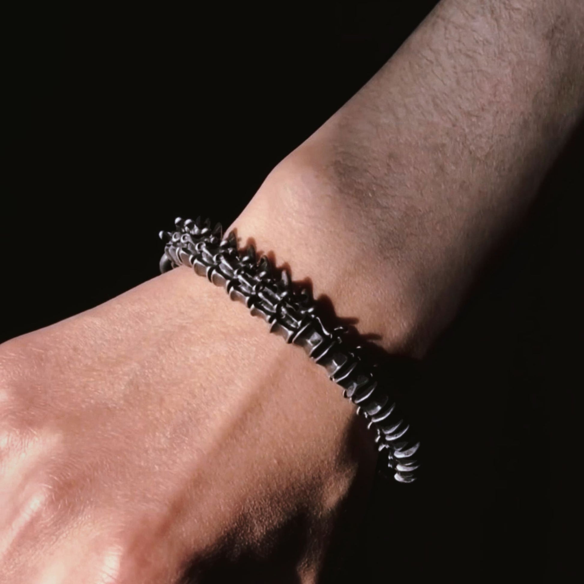 Gothic Spine Bracelet