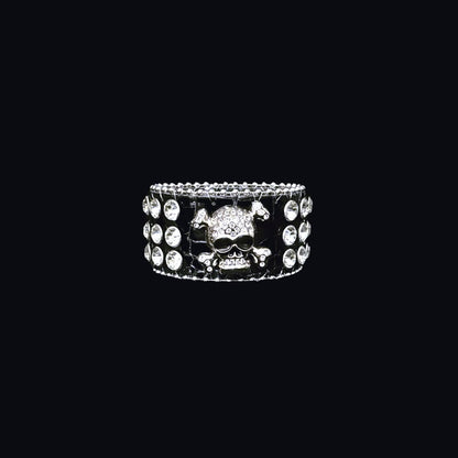 Gothic Studded Cuff Bracelet