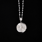 Gothic Embossed Ashtray Necklace / Keychain