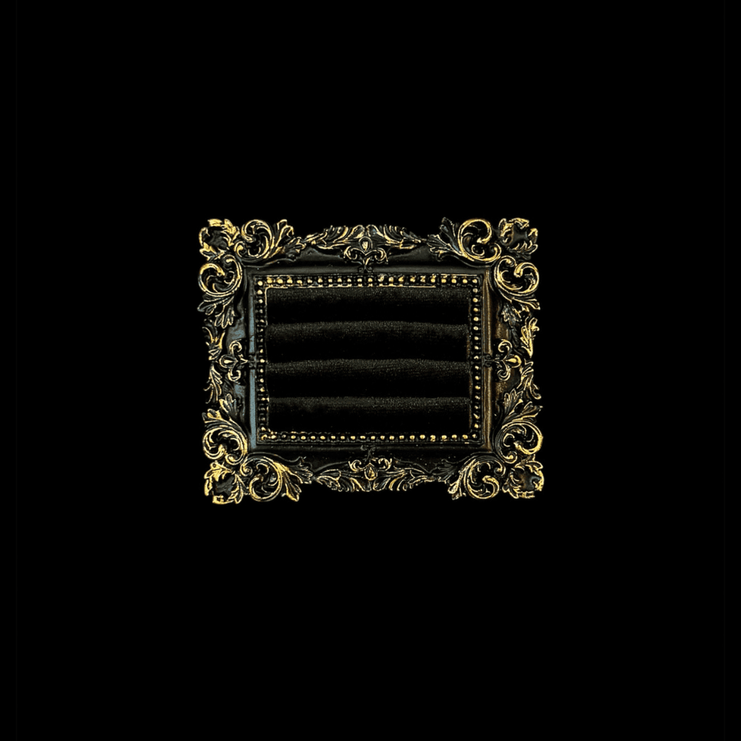 Vintage Baroque Jewelry Frame