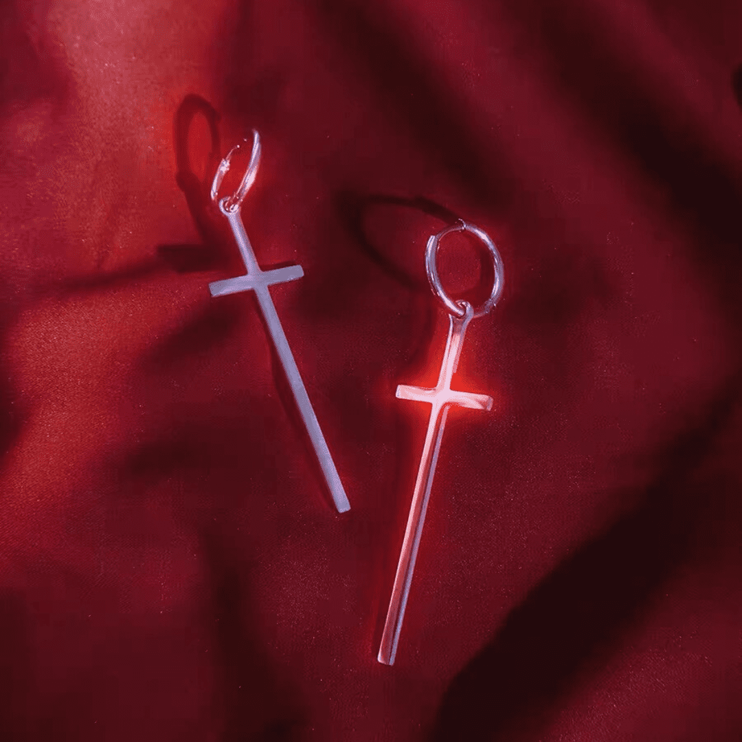 Eternal Cross Earrings