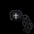 Gothic Cross Leather AirPods Case