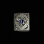 Vintage Heart Cigarette Case