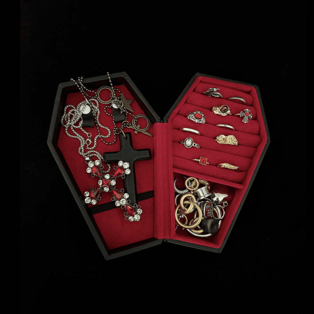 Gothic Coffin Jewelry Box