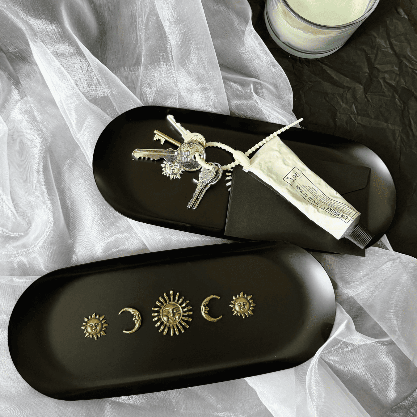 Celestial Sun & Moon Relief Tray