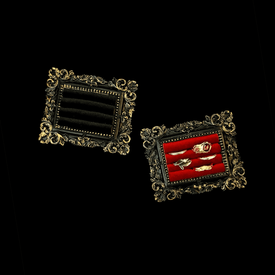 Vintage Baroque Jewelry Frame