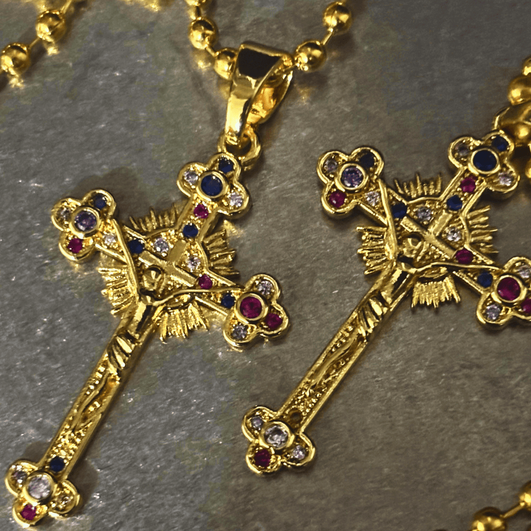 Gold Cross Necklace