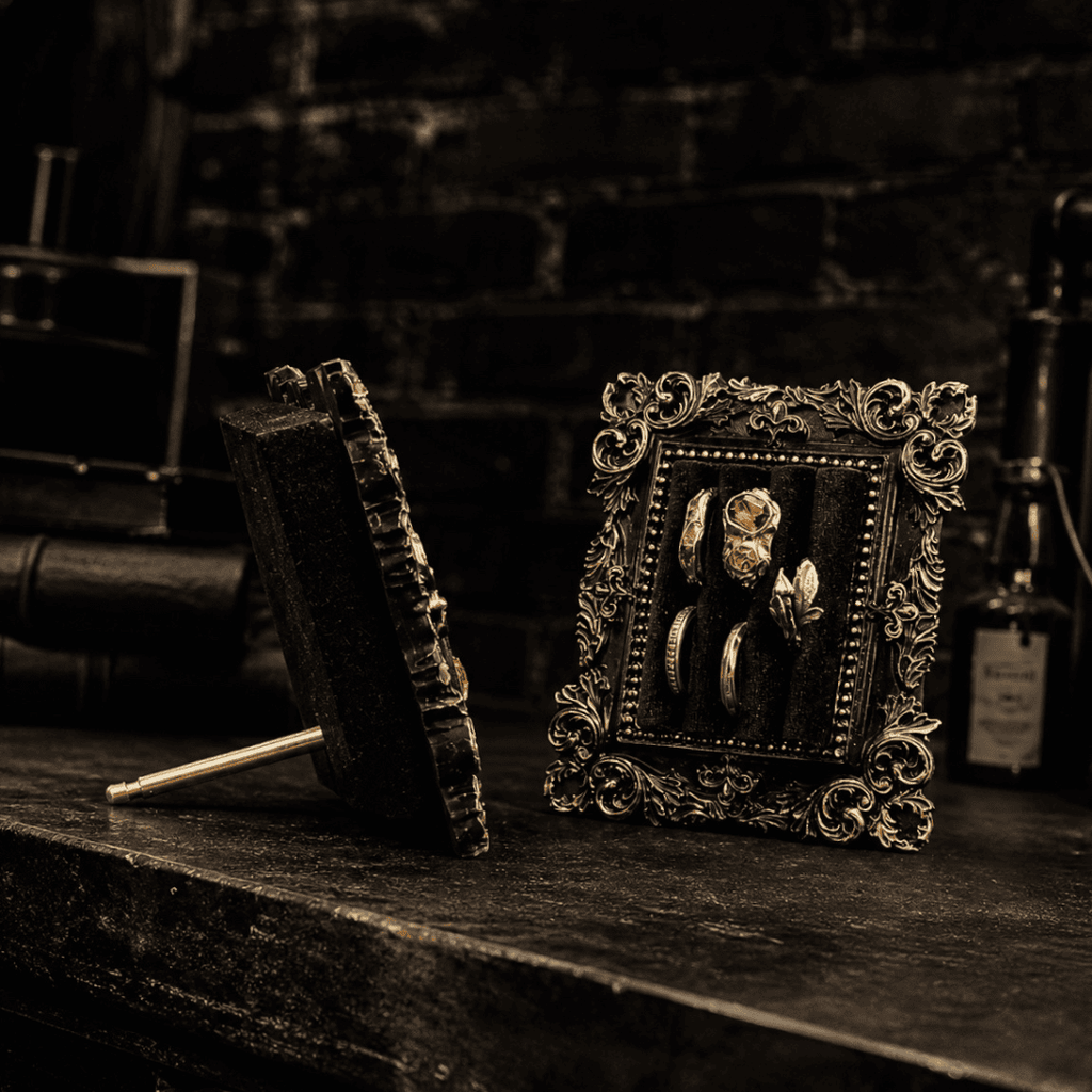 Vintage Baroque Jewelry Frame
