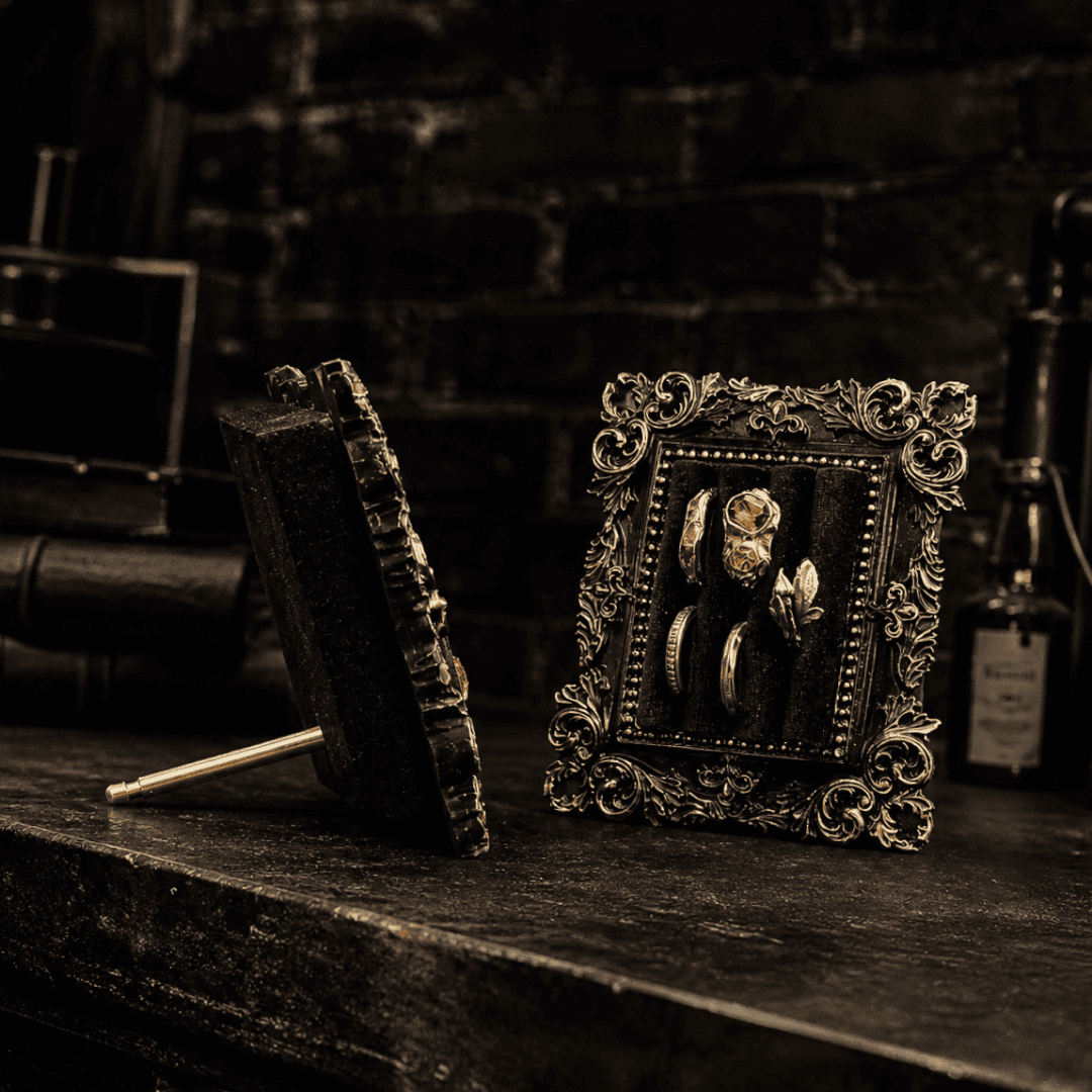 Vintage Baroque Jewelry Frame