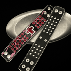 Gothic Studded Cuff Bracelet