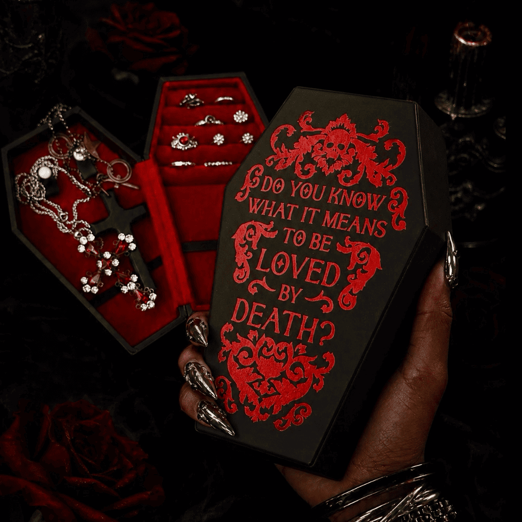 Gothic Coffin Jewelry Box