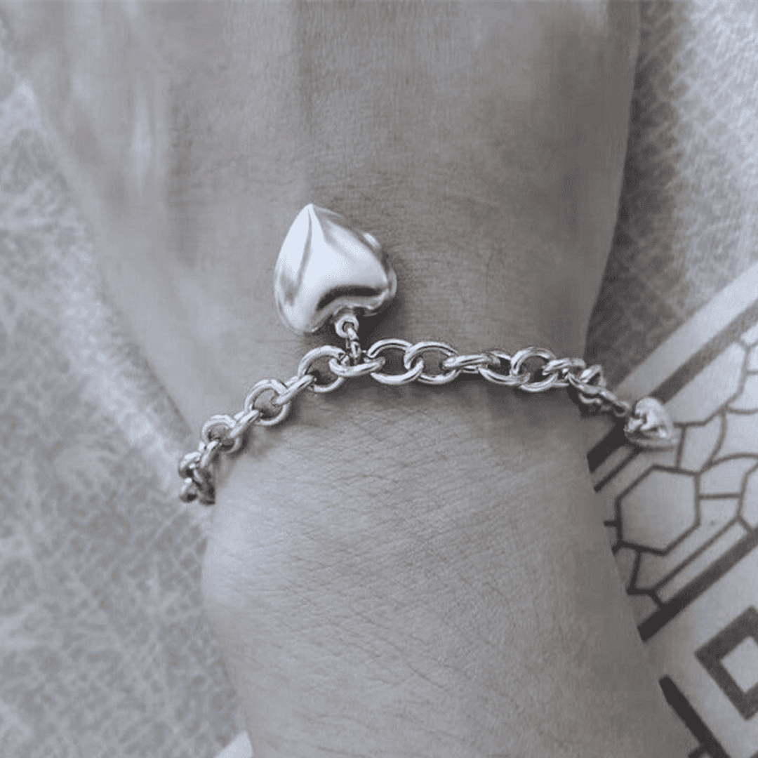 Silver Heart bracelet