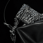 Skull Relief Leather Wallet