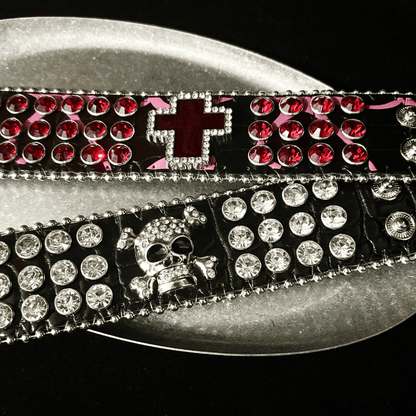 Gothic Studded Cuff Bracelet