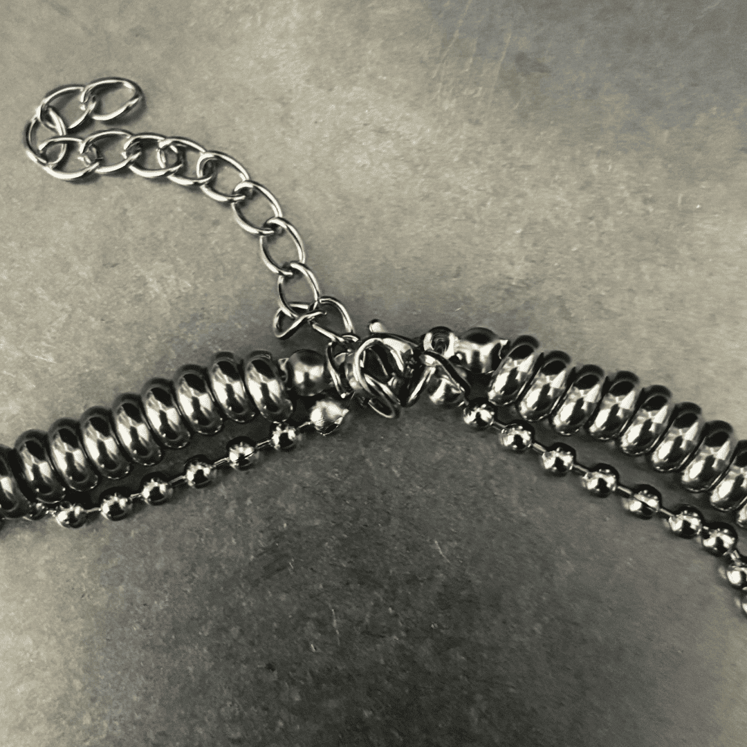 Entwined Shard & Moon Necklace
