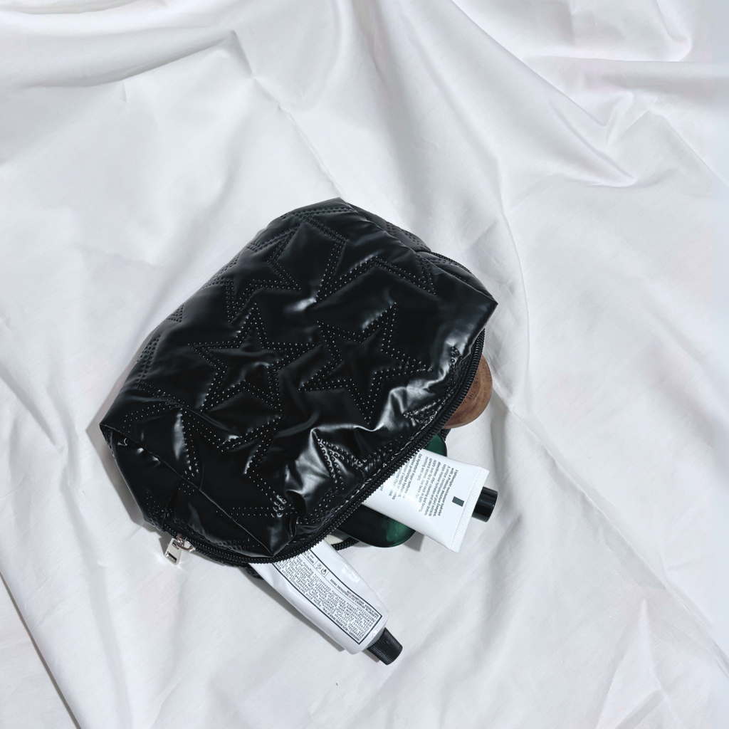 Star Embossed Pouch