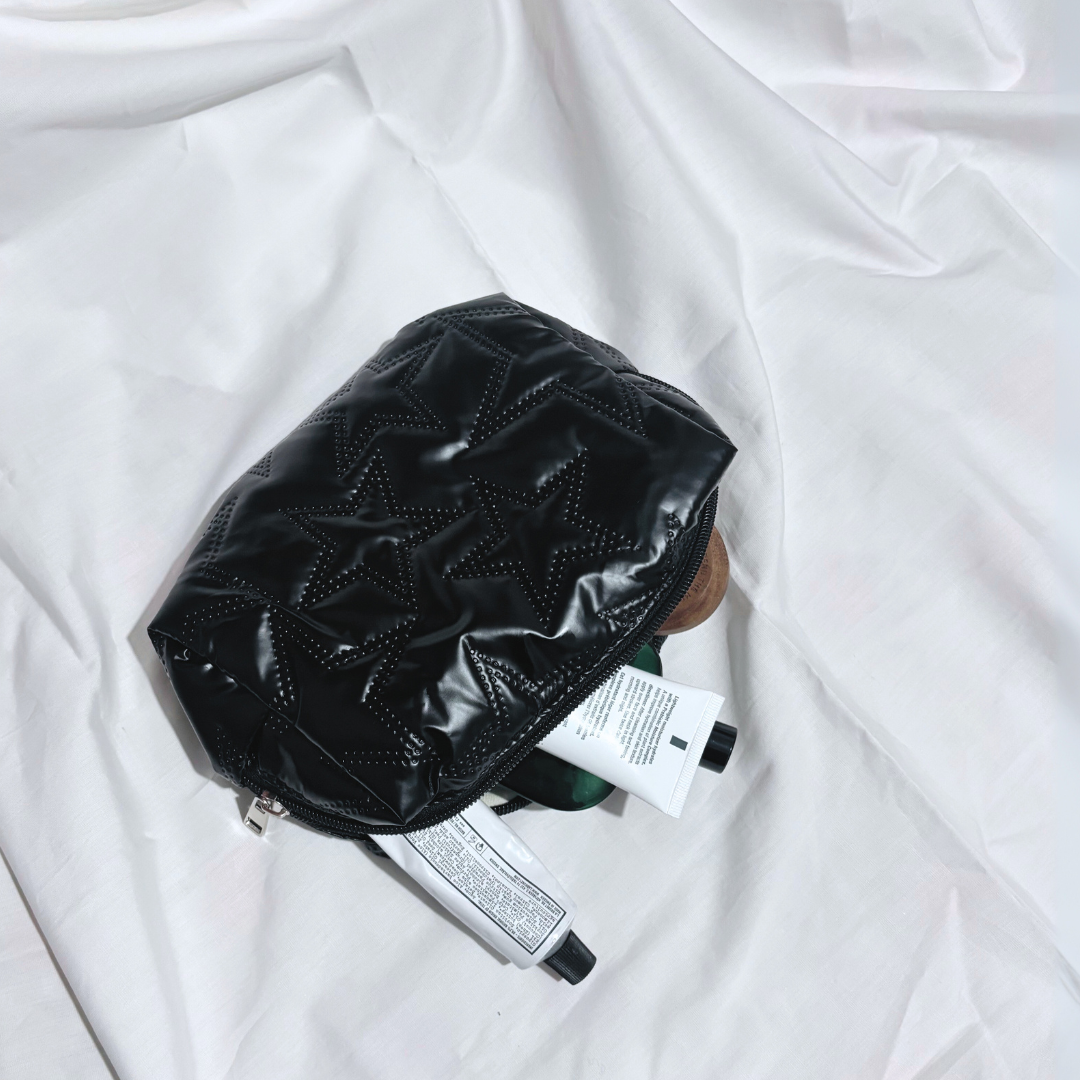 Star Embossed Pouch