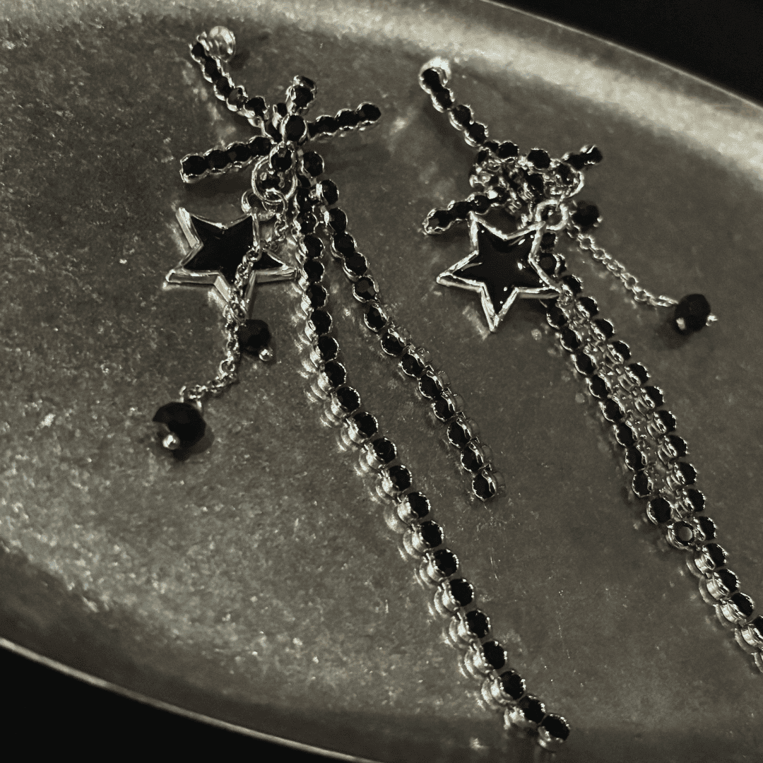 Starfall Cross Earrings