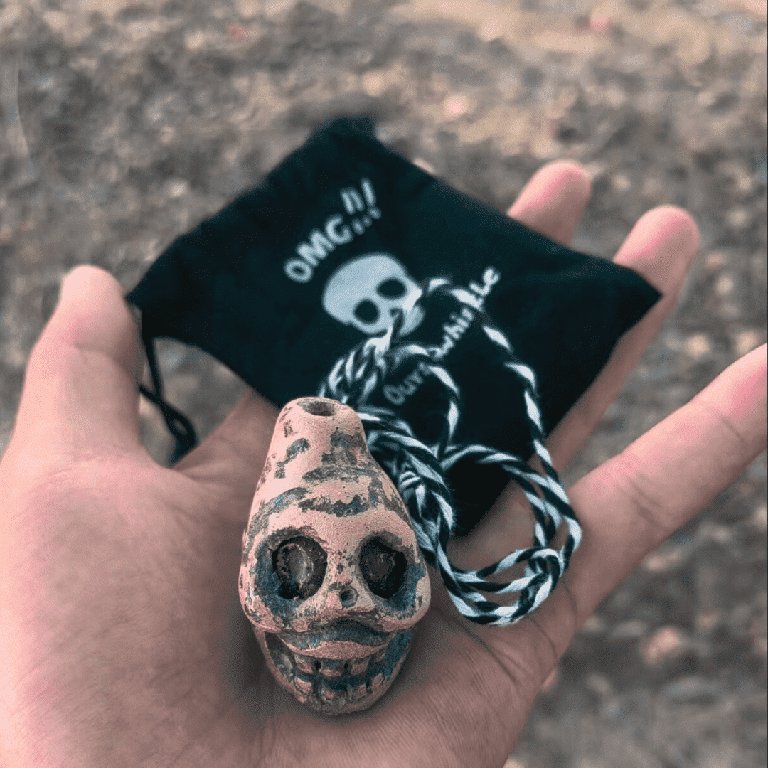 Skull Whistle Necklace  