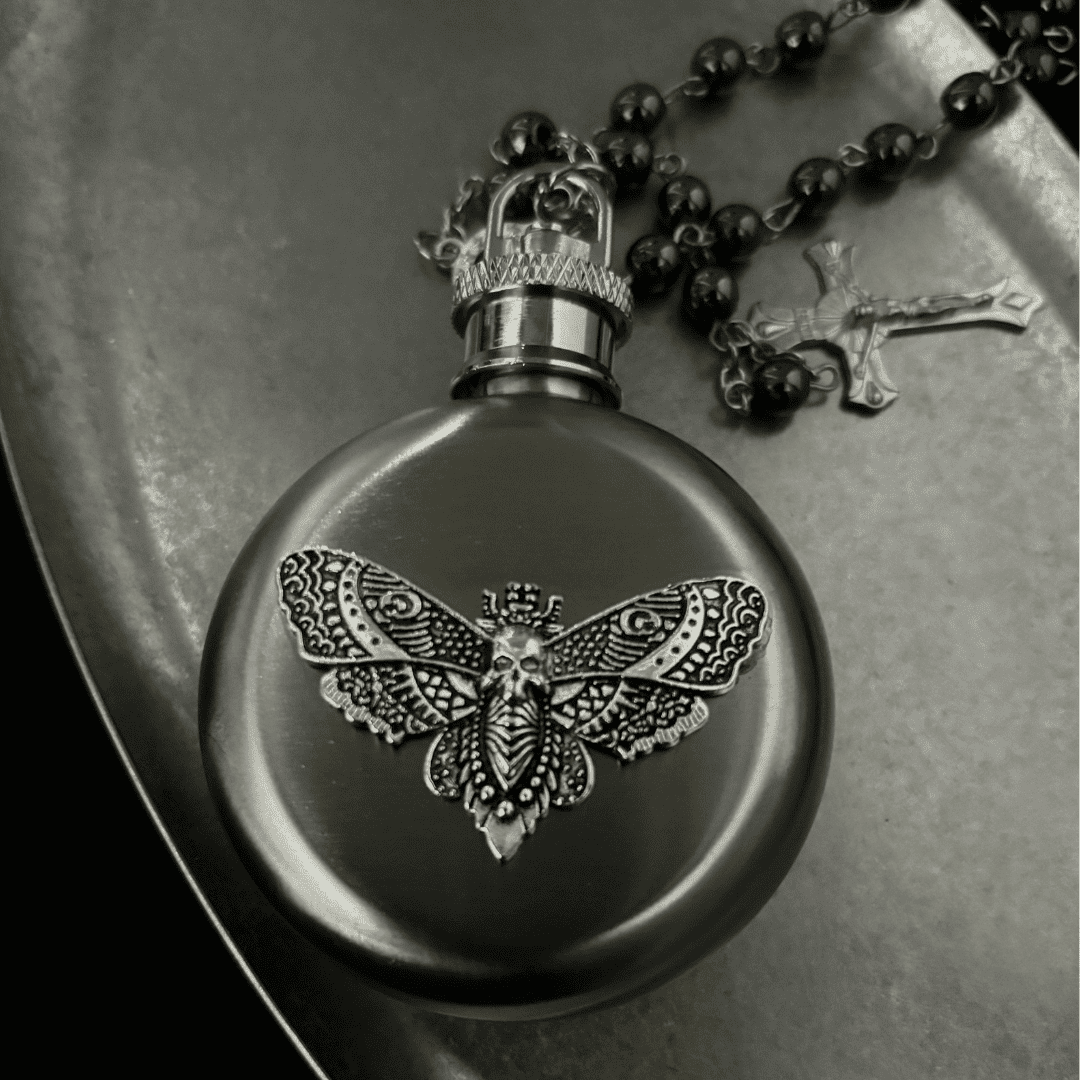 Gothic Flask Pendant