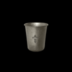 Gothic Cross Titanium Cup