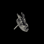 Oni Mask Stud Earrings