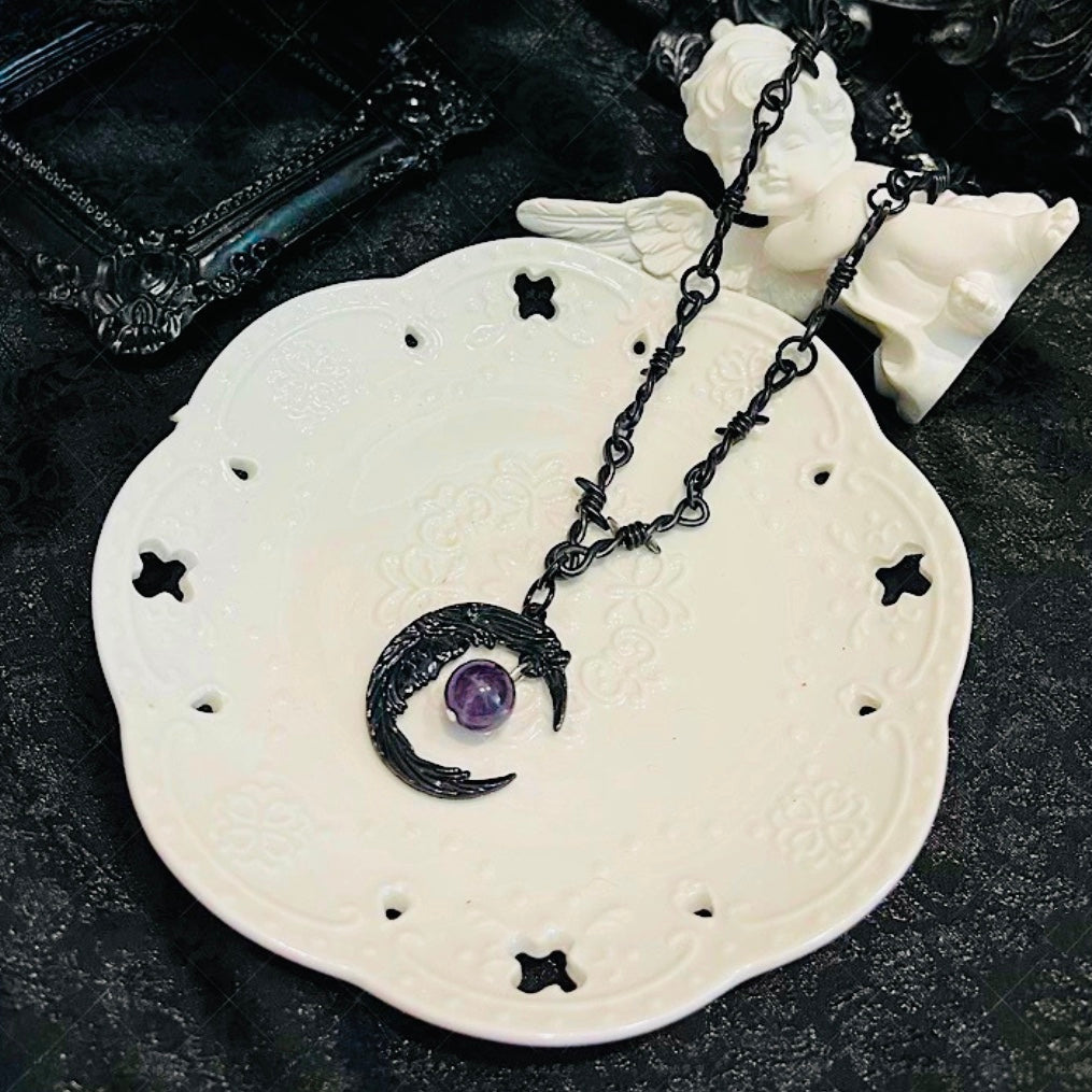 Dark Moon Necklace