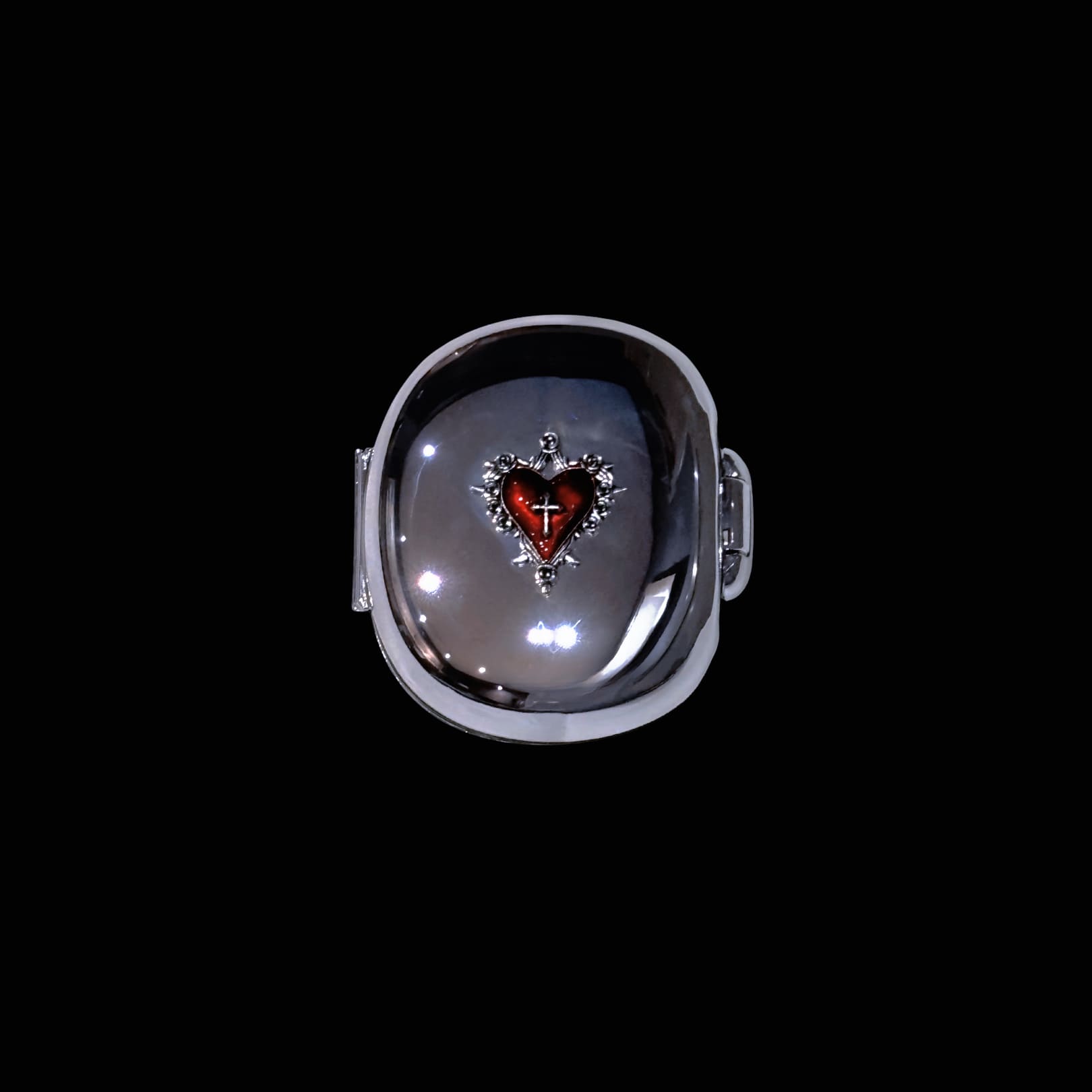 Thorned Heart Gothic Pill Case