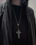 Magnetic Cross Pillbox Pendant