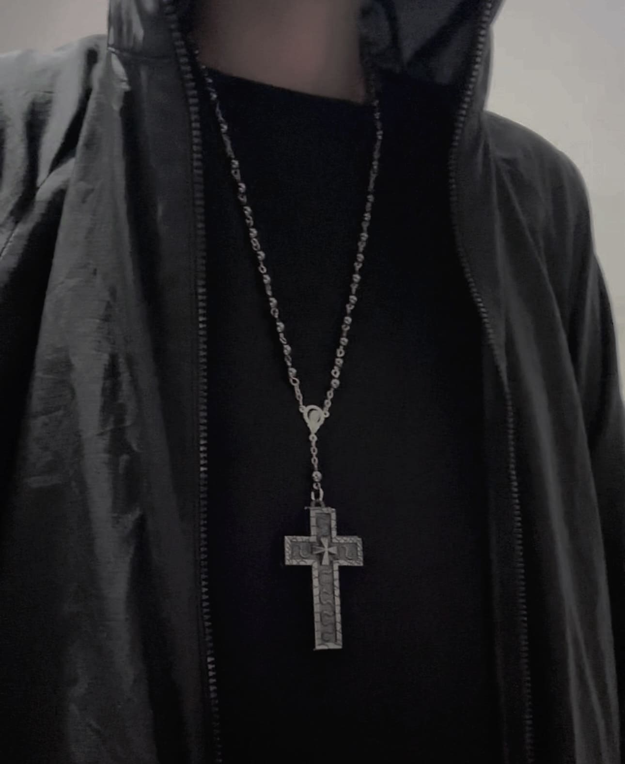 Magnetic Cross Pillbox Pendant