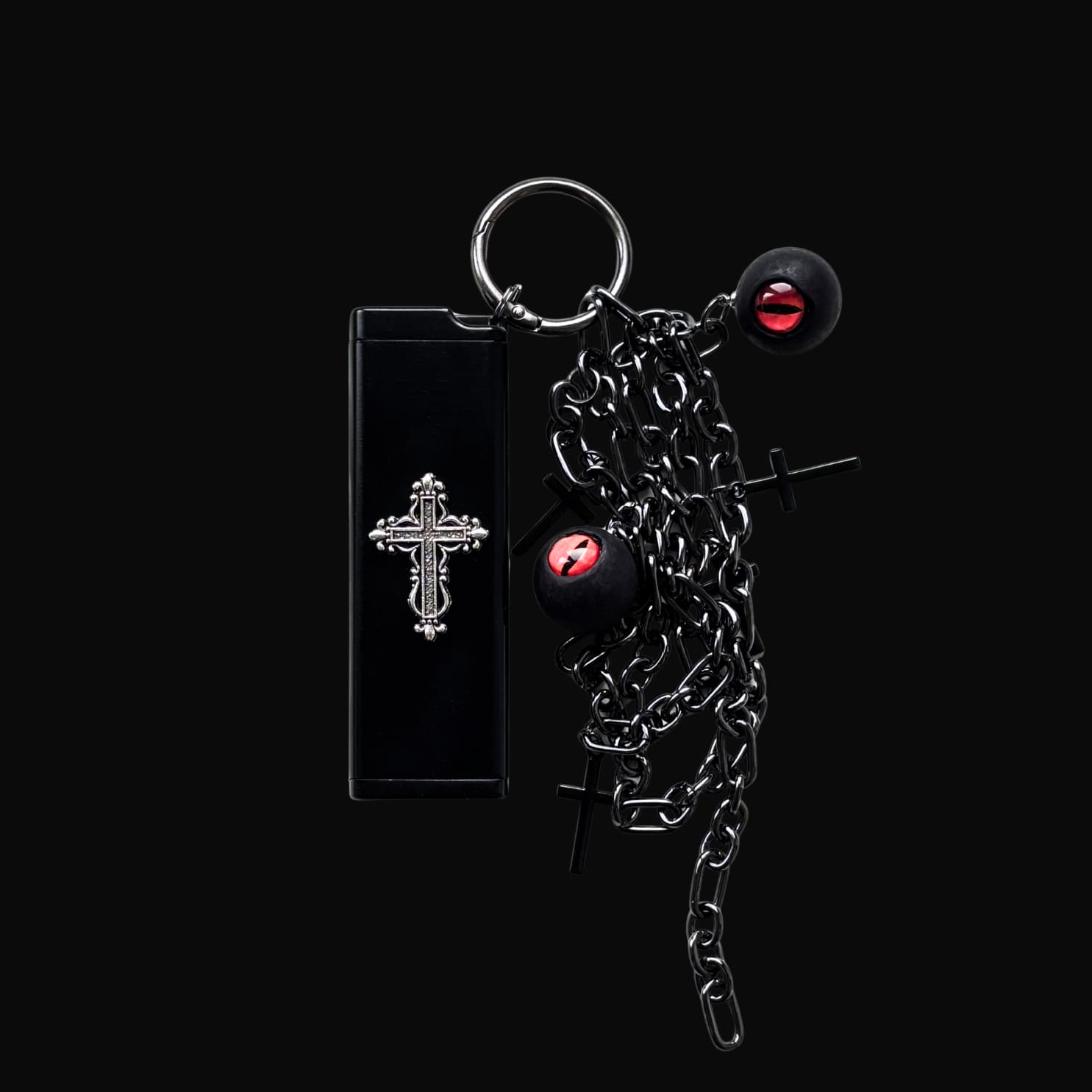 Gothic Cross CigaretteCase & BagCharm