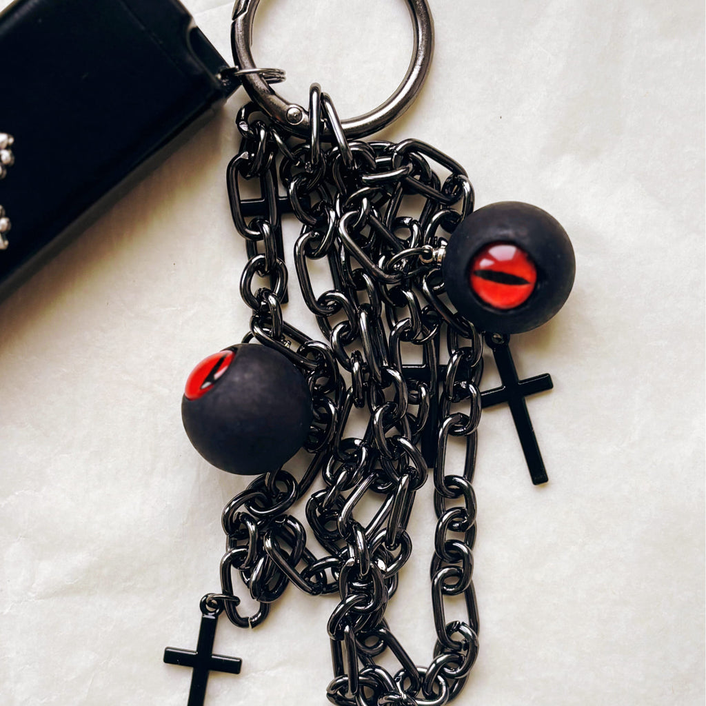 Gothic Cross CigaretteCase & BagCharm