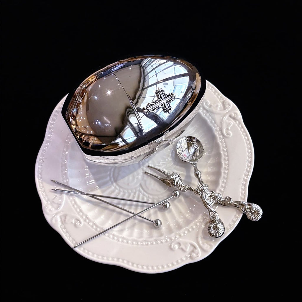 Gothic Cross Cutlery Box Set