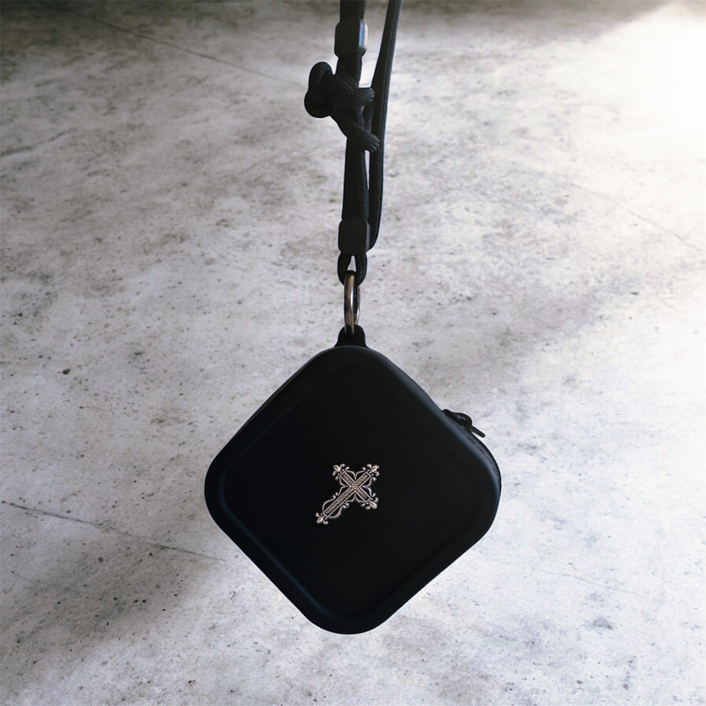 Gothic Cross Silicone Bag