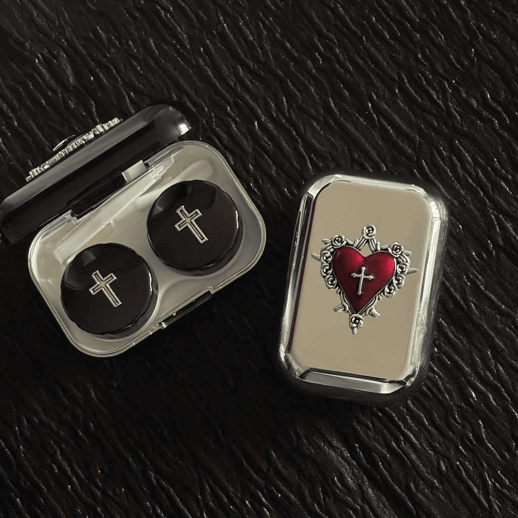 Thorned Heart Contact Lens Case Set