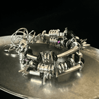 Triple-Layer Mechanical Bracelet