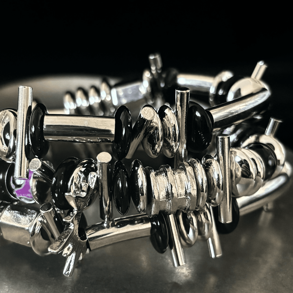 Triple-Layer Mechanical Bracelet