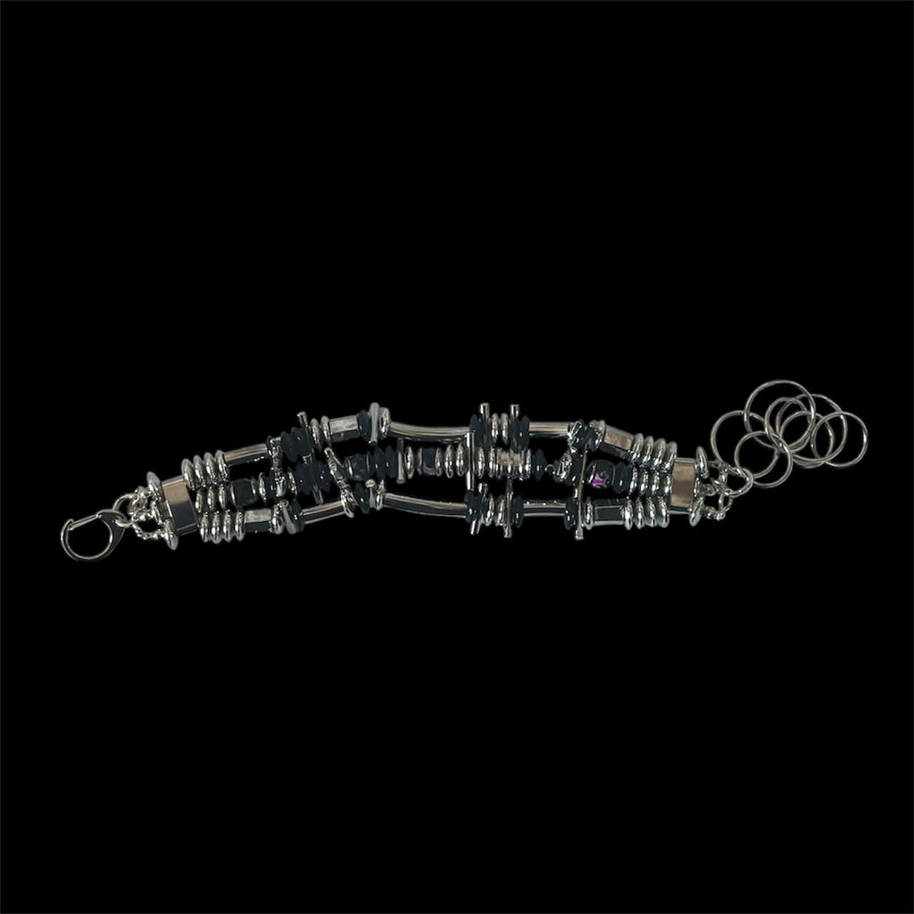 Triple-Layer Mechanical Bracelet