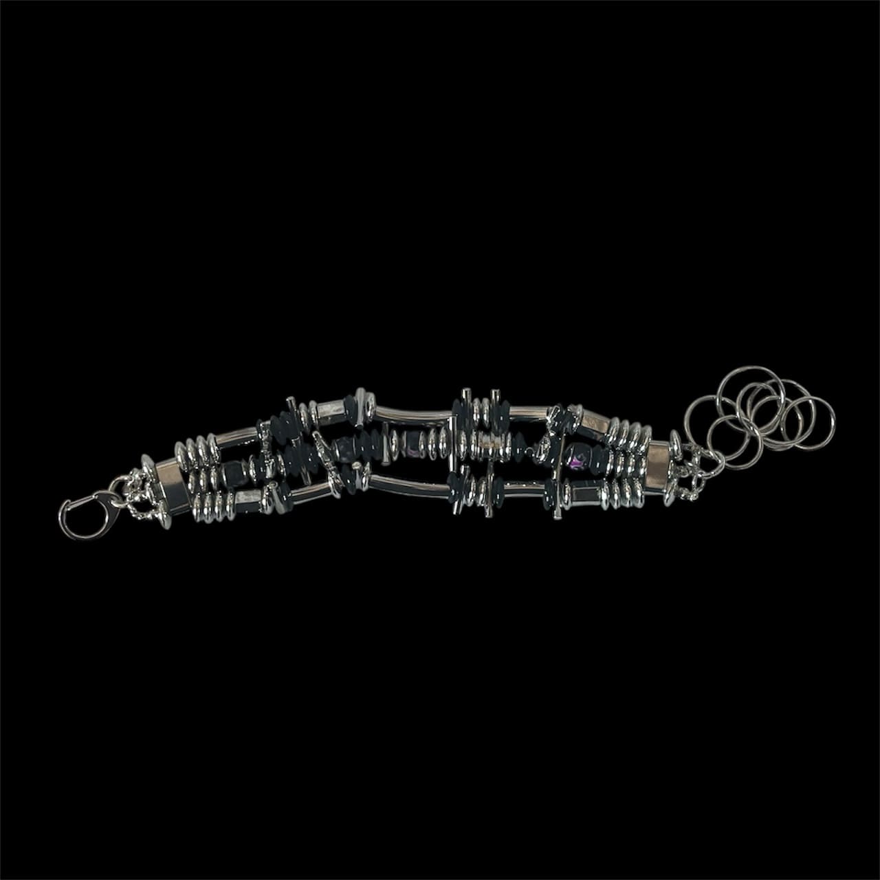 Triple-Layer Mechanical Bracelet