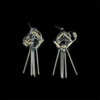 Cyberpunk Mechanical Earrings