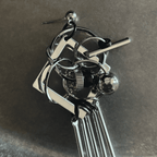 Cyberpunk Mechanical Earrings